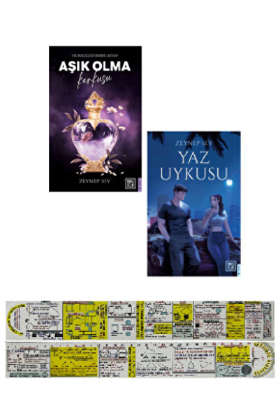 Destek Yayınları Aşık Olma Korkusu + Yaz Uykusu 2 Kitap Set Zeynep Sey + Mat....