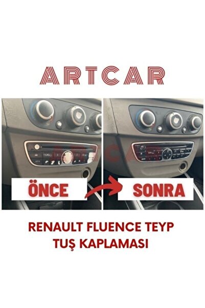Artingen Renault Megane 3 Teyp Tuş Takımı Piano Black Kaplama 2009-2016