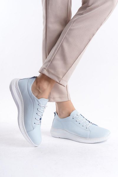 CZ London Pantofi casual de damă din piele naturală, cu șireturi inteligente, talpă confortabilă, pantofi sport de damă