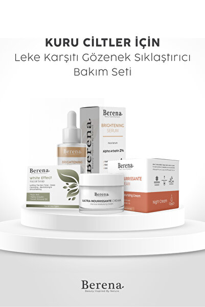 BERENA kuru Ciltler Tonu Eşitleyici, Gözenek Karşıtı ve leke karşıtı 3'lü bak...