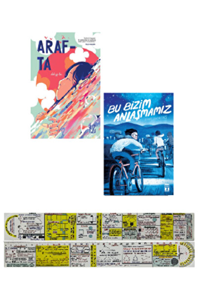 Genç Timaş Arafta + Bu Bizim Anlaşmamız 2'li Çizgi Roman Seti + Mat. Öğreten ...
