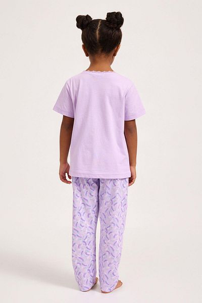 Katia&Bony Lavender Girl's Pajama Bottom Lilac