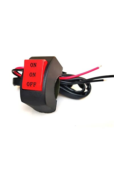 Choice مفاتيح المصباح LED بالقرب من ثلاثة خطوط لمقود الدراجة النارية زر مفتاح...