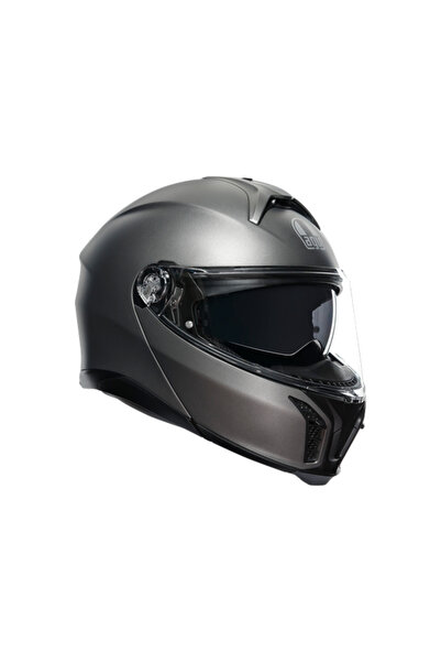 AGV Tourmodular Solid MPLK Luba Grey Matt Çene Açılır Kask