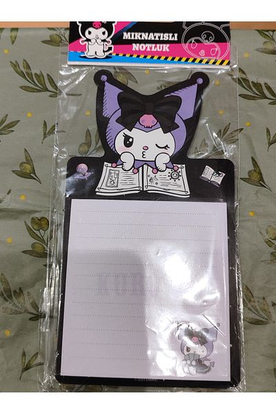 bundle island Black Kuromi Figured Magnetic Note Holder Kit