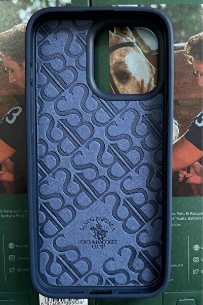3GEN CASE İphone 15 Pro uyumlu Lisanslı 3D Nakış İşlemeli İçi Kadife Deri Kaplama