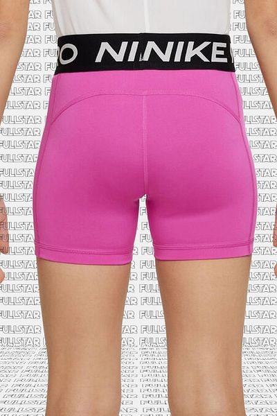 Nike Pro Plus Size Pink Young Kids Fete Pantaloni scurți Leggings