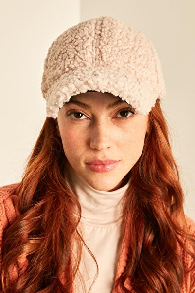 FELLMENS Furry Ecru Cap