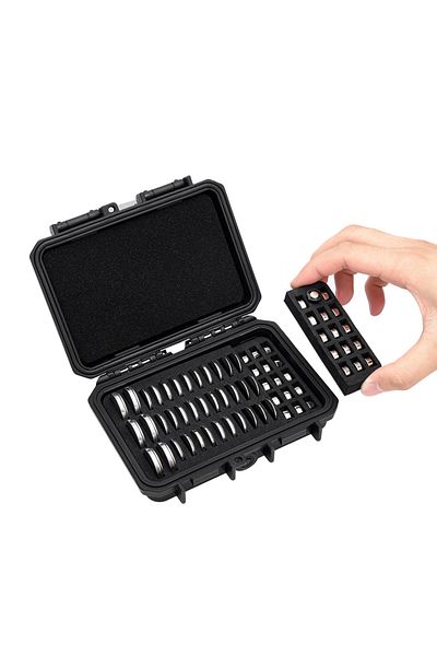 Choice 65xcoin Battery Case 65 Slots Coin Cell Battery Case For Cr2450/cr2430/cr2412/cr2354/cr2335/cr2330/c