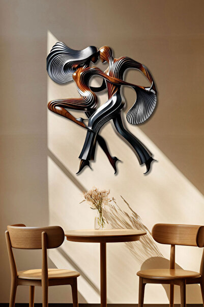 SteelArtDec Dans Eden Çift Renkli Metal Tablo