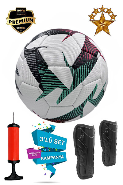ALASTOR Futbol Topu Pompa Hediyeli Sert Zemin Halı Saha Futbol Topu No:5 Diki...