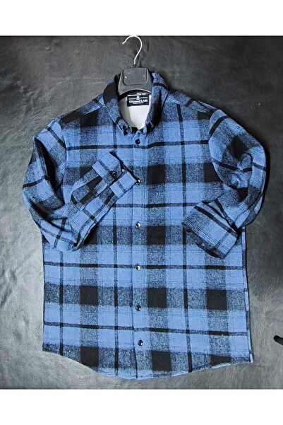 YNGMENCLASS Μεγάλο μέγεθος Battal καρό πουκάμισο ξυλοκόπο