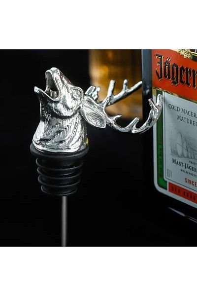 YAPIŞKAN STORE Deer Head Wine Pourer Bottle Mouthpiece