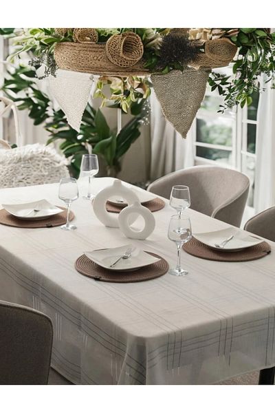 CARPELLA HOME Bohemian Style Jute, Plate and Presentation Plate Mat - Gift Home Item