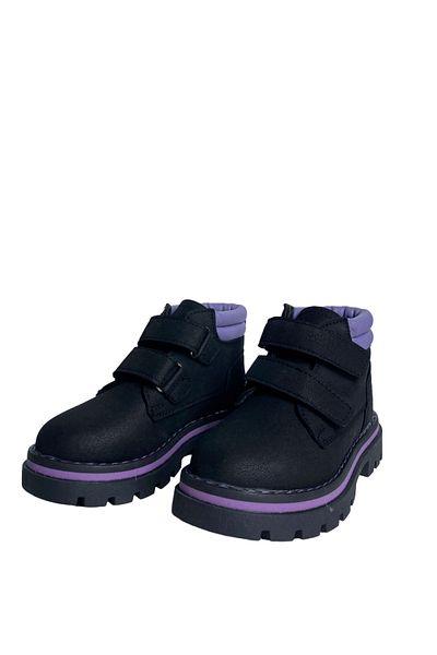 Arzen 4533 Μαύρο-Κίτρινο Velcro Thermo Sole Χειμερινές Μπότες