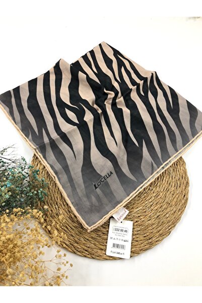 Kamelya PAMUK SOFT EŞARP ZEBRA DESEN