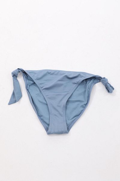 Katia&Bony Silver Colored Women's Bikini Bottom - with Tie Detail