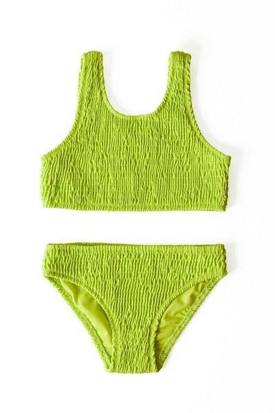 Katia&Bony Set de bikini detaliat Gipe verde pentru fete