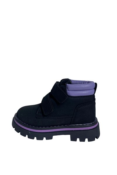 Arzen 4533 Μαύρο-Κίτρινο Velcro Thermo Sole Χειμερινές Μπότες