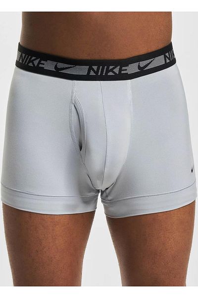 Nike Dri Fit Ultra Stretch 3 Pack Micro 3 Pack Κοντό Boxer Μαύρο-καπνιστό-γκρι