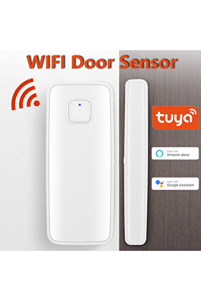 Choice Tuya Akıllı WiFi Kapı Sensörü Açma Kapatma Dedektörü Smartlife Uygulam...