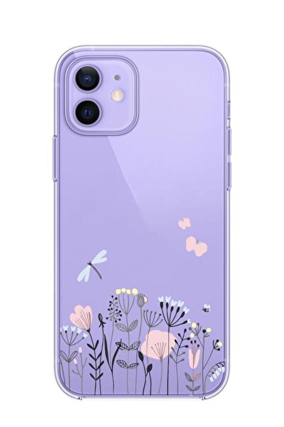 3GEN CASE حافظة سيليكون شفافة منقوشة متوافقة مع هاتف آيفون 12-آيفون 12 برو