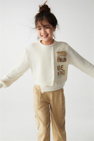 nk kids Κορίτσι να είσαι Kind Knitwear Sweat