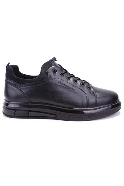 Hammer Jack 10224815 Surrey Black Orthopedic Casual Men's Leather Shoes