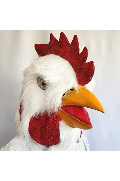 Choice قناع الديك قناع الديك قناع الدجاجة حفلة تنكرية جديدة للهالوين رأس حيوا...