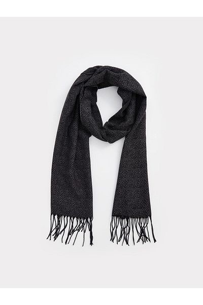 LC Waikiki LCW ACCESSORIES Eșarfă pentru bărbați cu ciucuri cu model