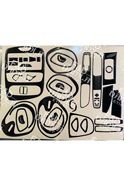 FD Damla Etiket رينو كليو 4 نوع جديد نموذج فتح الزجاج وشريط وحدة التحكم طوربي...