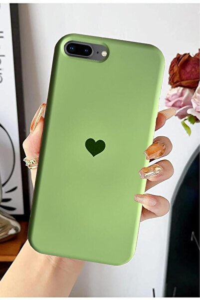 3GEN CASE Launch Velvet Case with Heart Logo Compatible with iPhone 7 Plus & ...