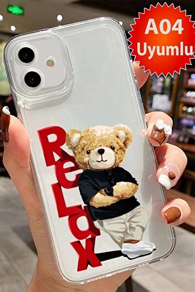 3GEN CASE حافظة سيليكون شفافة متوافقة مع هاتف Samsung Galaxy A04