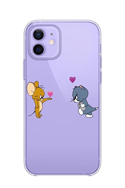 3GEN CASE حافظة سيليكون شفافة منقوشة متوافقة مع هاتف آيفون 12-آيفون 12 برو