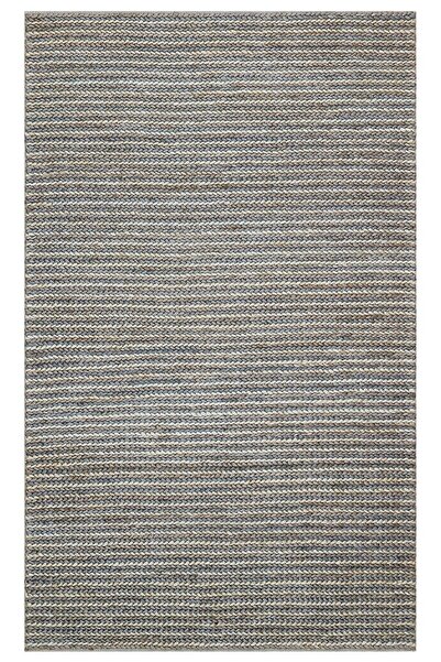 Eko Halı NETRA C-1512 NAVY MULTY XW  Farklı Örgü Dokusuna Sahip El Dokuma Nat...