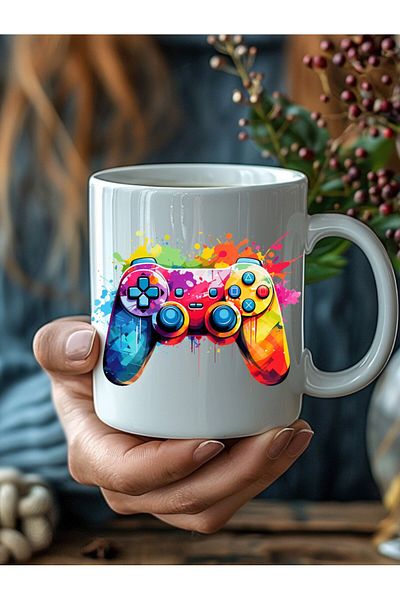 Evion Game Console Themed 3D Design Ceramic Mug - Gift Mug