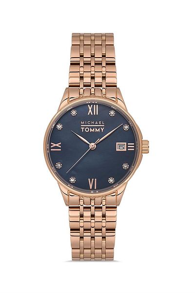 MICHAEL TOMMY Steel Women's Watch Mt-20268L-Rsy03