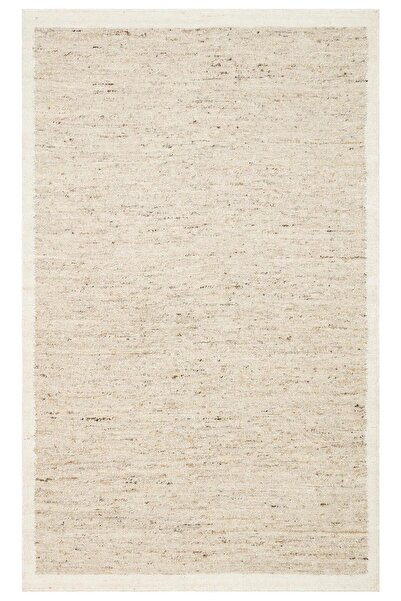 Eko Halı LHASA LHS 01 GREY CREAM  Yün ve Jüt ile Üretilen Örme El Dokuma Halı