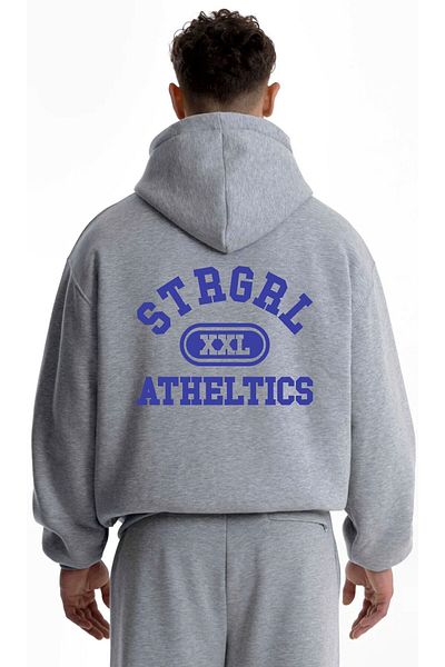 GBRO 3 Thread Strgrl Printed Unisex Top and Bottom Tracksuit Set