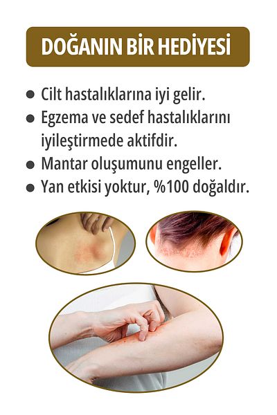DEM LOVİNG 100% Natural Bıttım Soap - 110Gr, Suitable for Dandruff and Hair Loss (1 Piece)