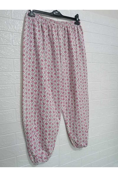 anne moda ankara Pack of 2, Winter, Raised, Elastic Leg, Single Bottom Pajamas