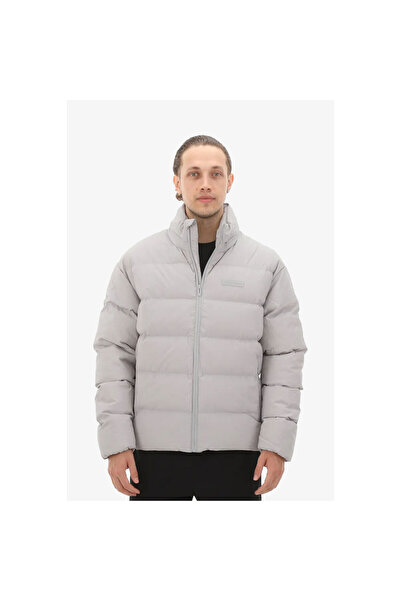 New Balance Ανδρικό γκρι μπουφάν Lifestyle MNJ3430-AG