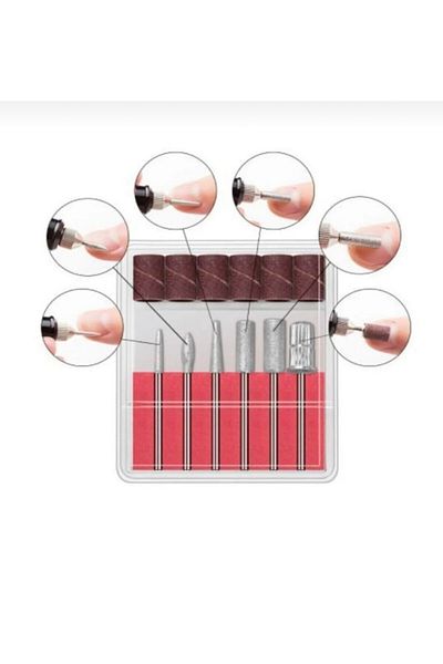 BGA 12 Pieces Nail Drill Bits Set - Nail Drill Bits