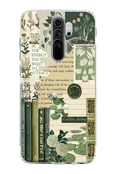 moonset Xiaomi Redmi Note 8 Pro Uyumlu Be The Energy Kolaj Tasarımlı Baskılı ...