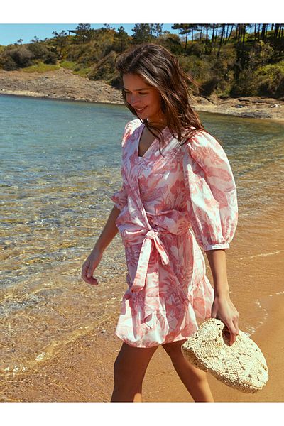 LC Waikiki Standard Fit Patterned Poplin Women's Skirt