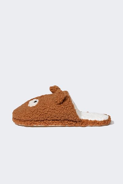 DeFacto Γυναικεία Flat Sole Slip On House Παντόφλες D4704AX24AU