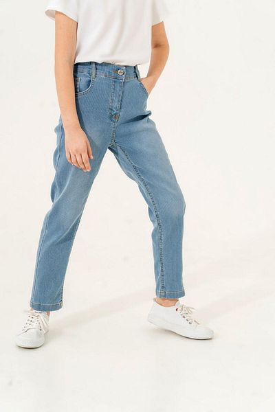 GİYİCEM Girl's Lycra Skinny Leg Jeans