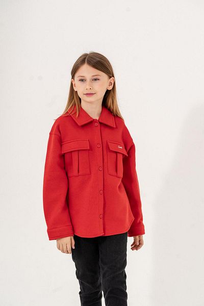GİYİCEM Girl's Pocketed Shirt