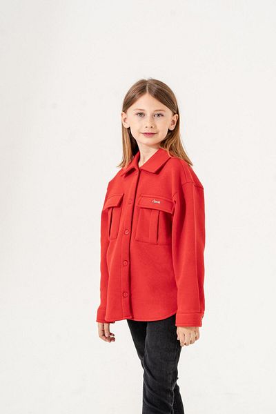 GİYİCEM Girl's Pocketed Shirt