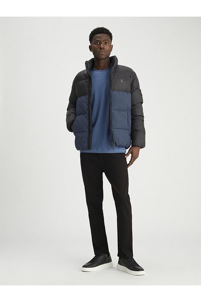 Calvin Klein Men's Non-Down Blocking Puffer Coat - Stylish and Comfortable Winter Design